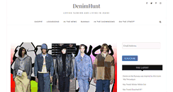 Desktop Screenshot of denimhunt.com